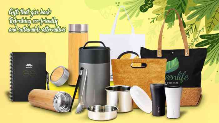 Eco branded merchandise