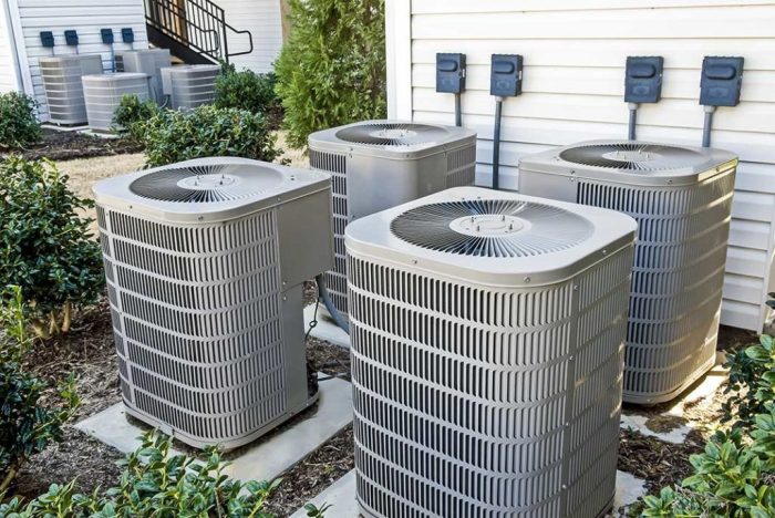 A comfort heating and cooling